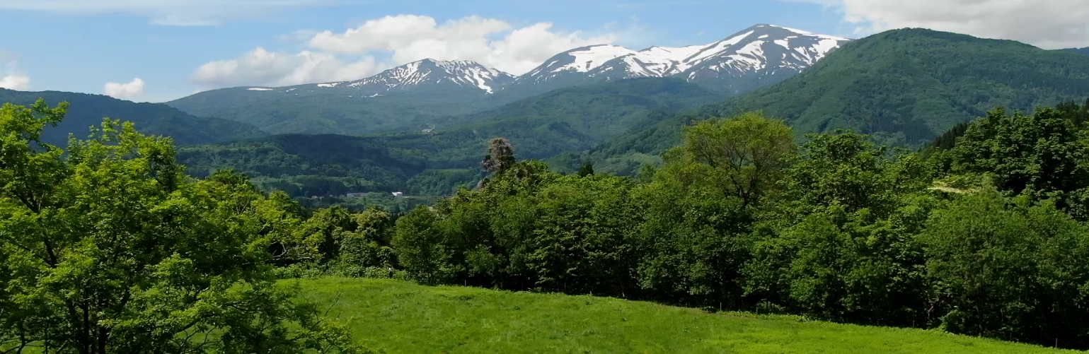 山形県西川町ドローン映像